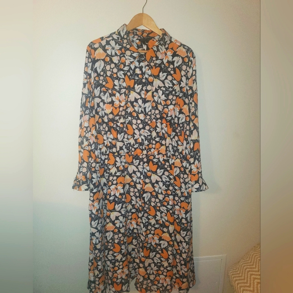 Who What Wear floral print dress